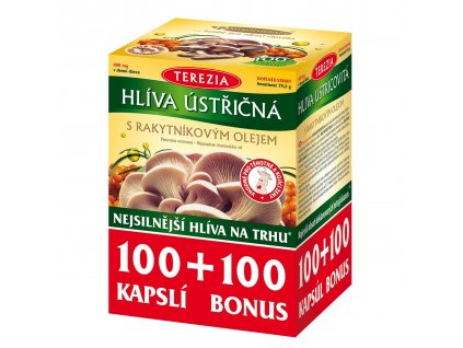 Terezia Hlíva ústřičná s rakyt.olejem 100+100 kapslí