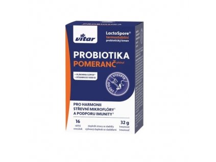 Vitar Probiotika+vláknina+vit.C a D 16 x 2 g