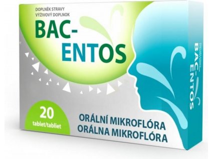 BAC ENTOS orální mikroflóra 20 tablet