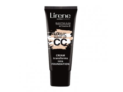 Lirene Magic CC krém s hydratačním účinkem 2 Natural Cream Transforms Into Foundation 30 ml