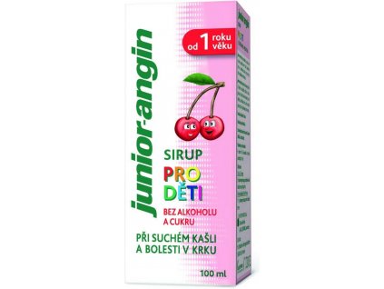 Junior angin sirup pro děti 100 ml