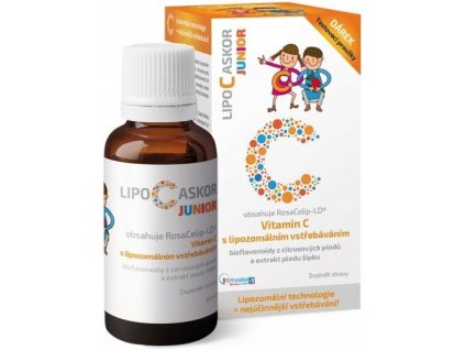 Lipo C Askor Junior tekutý lipozomální vit.C 110 ml