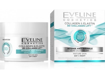 Eveline Collagen & Elastin denní a noční krém 50 ml