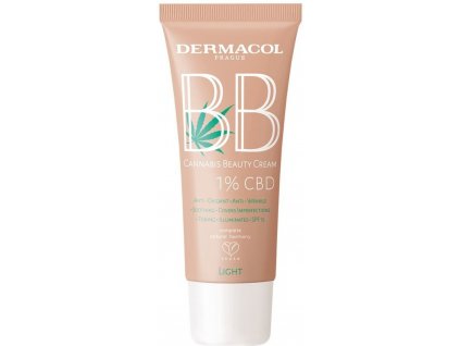 Dermacol BB Cream Cannabis Beauty Cream SPF15 bb krém 1 Light 30 ml