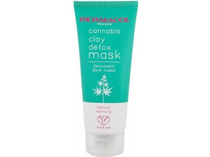 Dermacol Cannabis clay detox mask jílová maska 100 ml