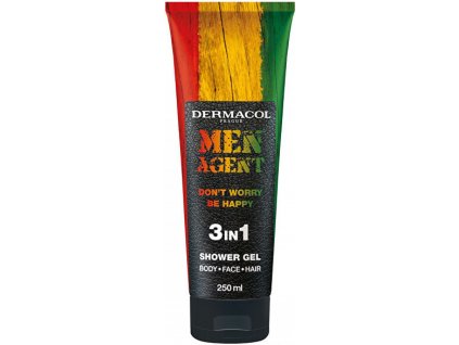 DERMACOL MEN AGENT SPR.GEL DONT WOR.BE HAPPY 250ML