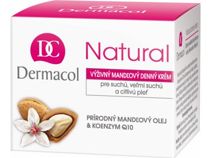 DERMACOL NATURAL VÝŽIVNÝ MANDLOVÝ DENNÍ KRÉM 50ML