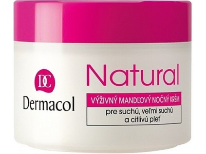 Dermacol Natural výživný mandlový noční krém 50 ml