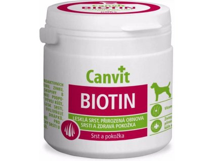 Canvit Biotin pro psy 100 tbl 100 g