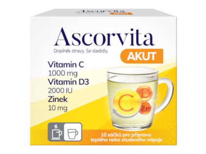 Ascorvita AKUT nápoj 10x3g