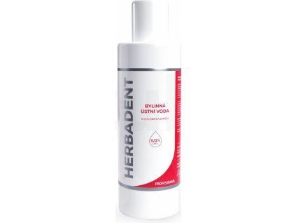 Herbadent Professional bylinná ústní voda s CHX 240 ml