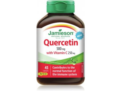JAMIESON Kvercetin 500 mg s vit.C 250mg 45 tablet