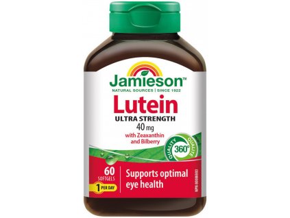 Jamieson Lutein se zeaxantinem a borůvkami 60 kapslí