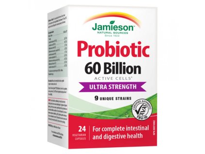 Jamieson Probiotic 60 miliard ULTRA STRENGTH 24 kapslí