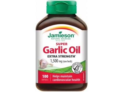 Jamieson Super česnek 1500 mg 100 kapslí