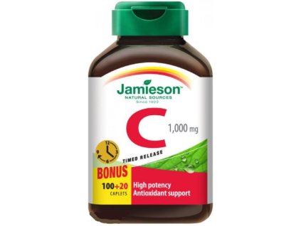 Jamieson Vitamín C 1000 mg s postupným uvolňováním 120 tablet