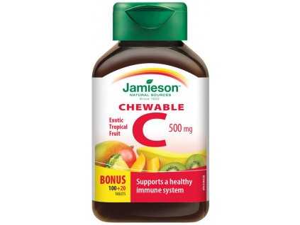 Jamieson Vitamin C 500 mg tr.ovoce 120 tablet