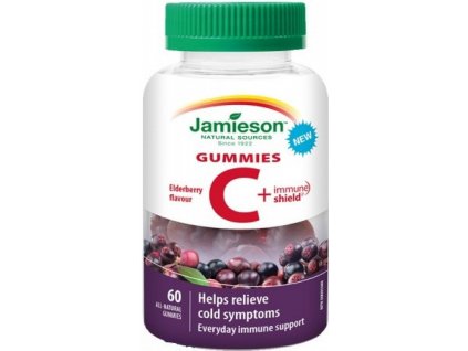 Jamieson Vitamin C+ Immune Shield Gummies 60 pastilek