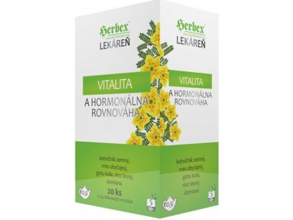 Herbex lékárna Vitalita a horm.rovnováha 20 x 3 g