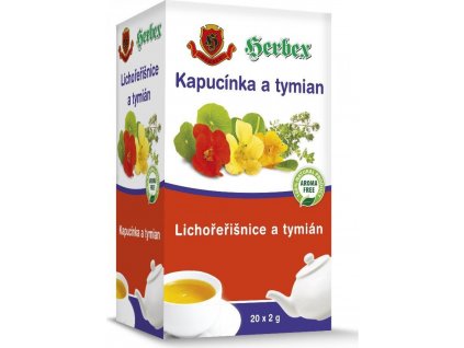 Herbex Lichořeřišnice a tymián 20 x 2 g