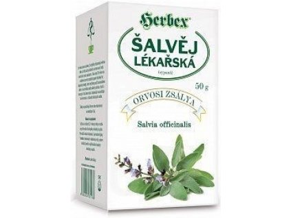 Herbex Šalvěj lékařská čaj sypaný 50 g