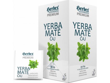 Herbex Yerba maté čaj 20 x 1,5 g