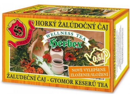 Herbex Žaludeční hořký čaj 20 x 3 g