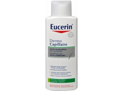 Eucerin DermoCapillaire šampon proti mastným lupům 250 ml