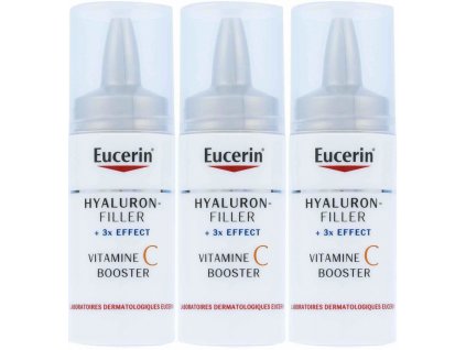 Eucerin Hyaluron Filler Vitamin C Booster 3 x 8 ml