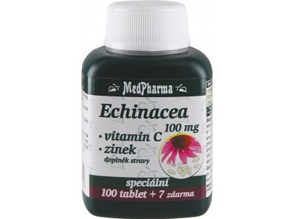 MedPharma Echinacea 100 mg + vit.C + zinek 107 tablet