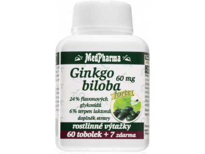 MedPharma Ginkgo biloba 60 mg Forte 67 tablet