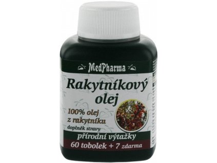 MedPharma rakytníkový olej 67 kapslí