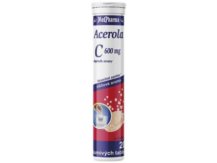 MedPharma Vitamin C 600 mg + Acerola 20 tablet