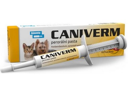 Caniverm perorální pasta 4 ml