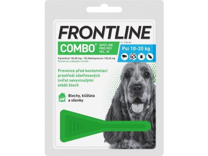 Frontline Combo Spot On Dog M 10 20 kg 1 x 1,34 ml