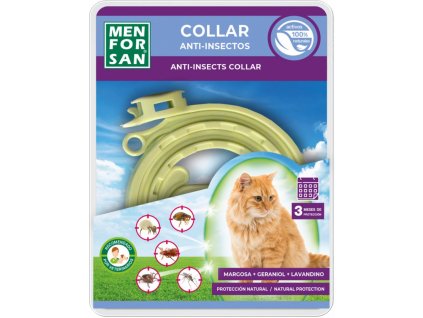 Menforsan Antiparazitní obojek pro kočky 33cm