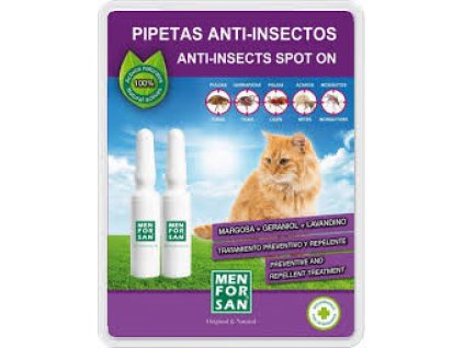 Menforsan Spot On Antiparazitní pipety pro kočky 2 x 1,5 ml