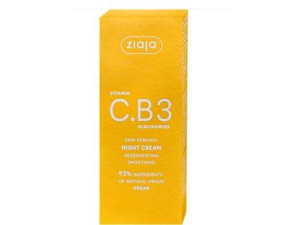 Screenshot 2025 04 03 at 09 40 15 ziaja Vitamín C.B3 Niacinamide noční krém 50 ml dm.cz