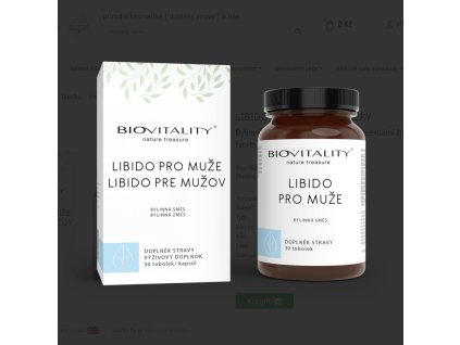Biovitality Libido pro miže 30 tobolek