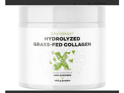 Screenshot 2025 09 15 at 14 42 49 BrainMax Hydrolyzovaný Kolagen Grass fed Collagen 400 g FUBO