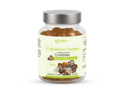 11 Mushroom Complex 500mg gummies 60ks