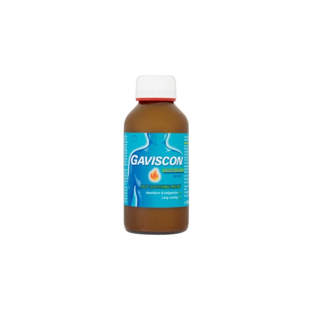 Gaviscon Liquid Peppermint por.sus. 1 x 300 ml