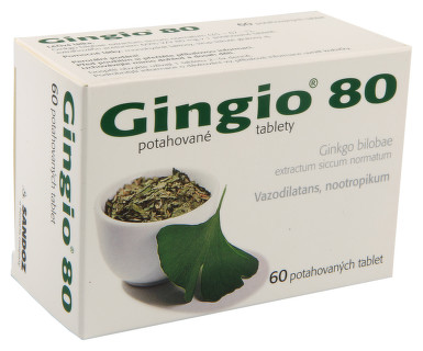 Gingio 80 por.tbl.flm. 60 x 80 mg