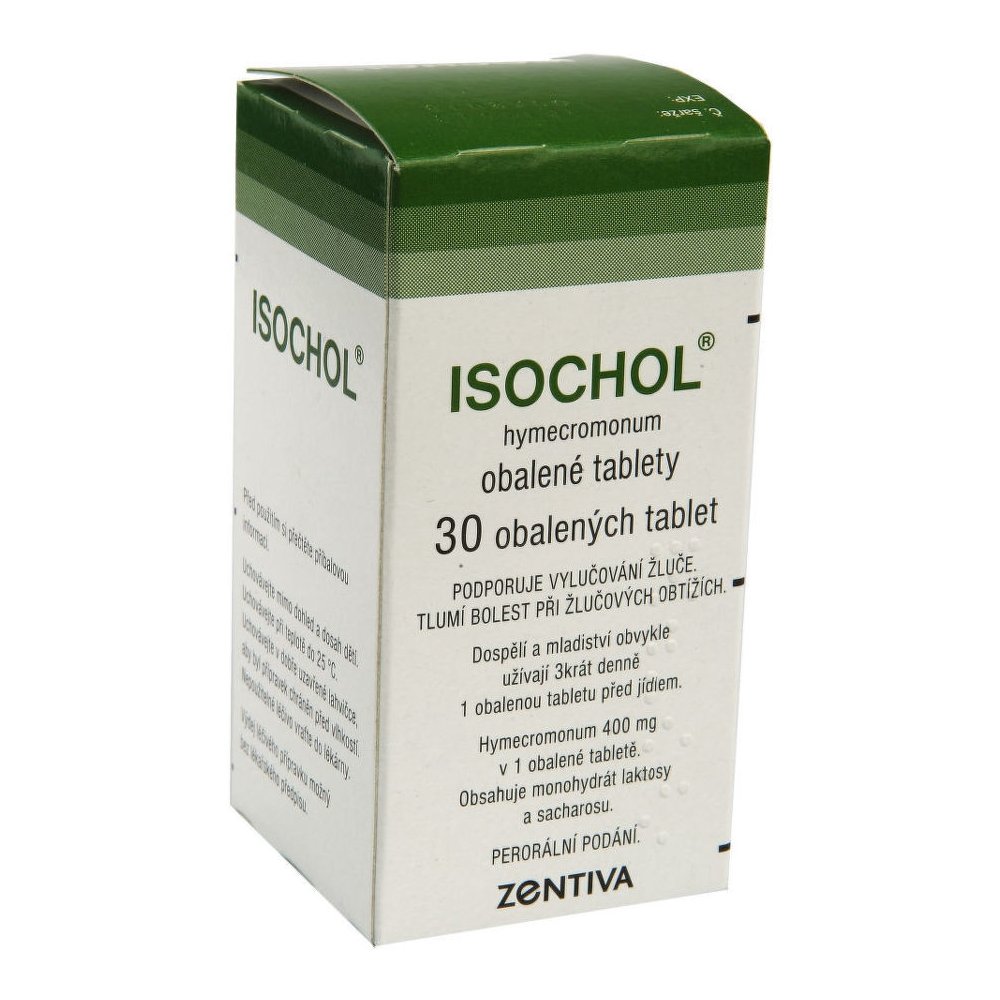 ISOCHOL DRG 30X400MG