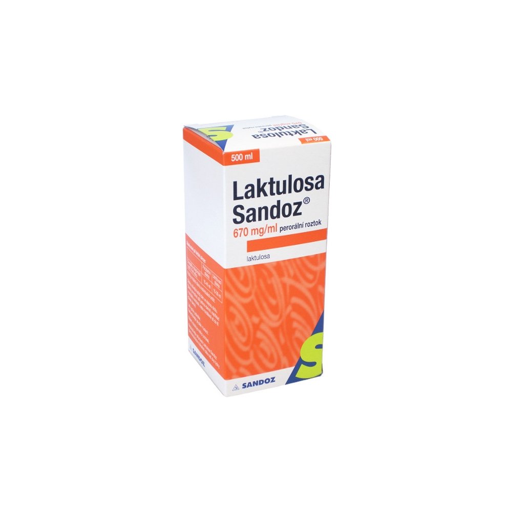 Laktulosa Sandoz 670 mg-ml por.sol. 1 x 500 ml-335 g IIA