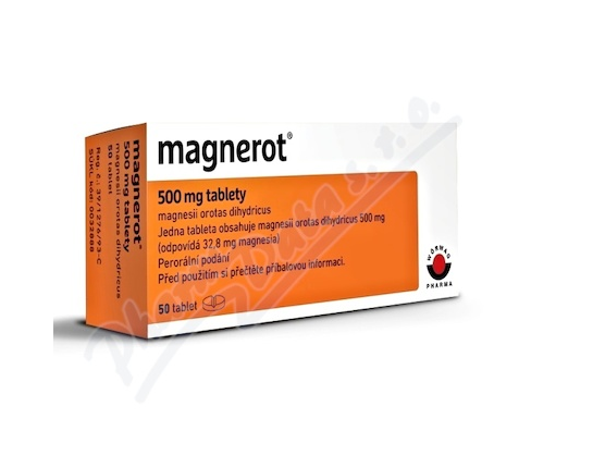 Magnerot 500mg tbl.nob.50 I
