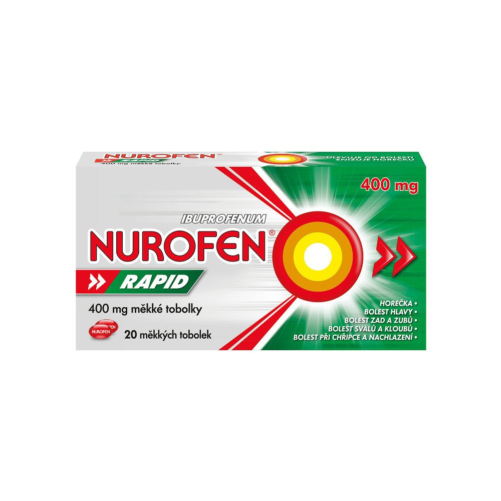 Nurofen Rapid 400 mg cps.mol.20
