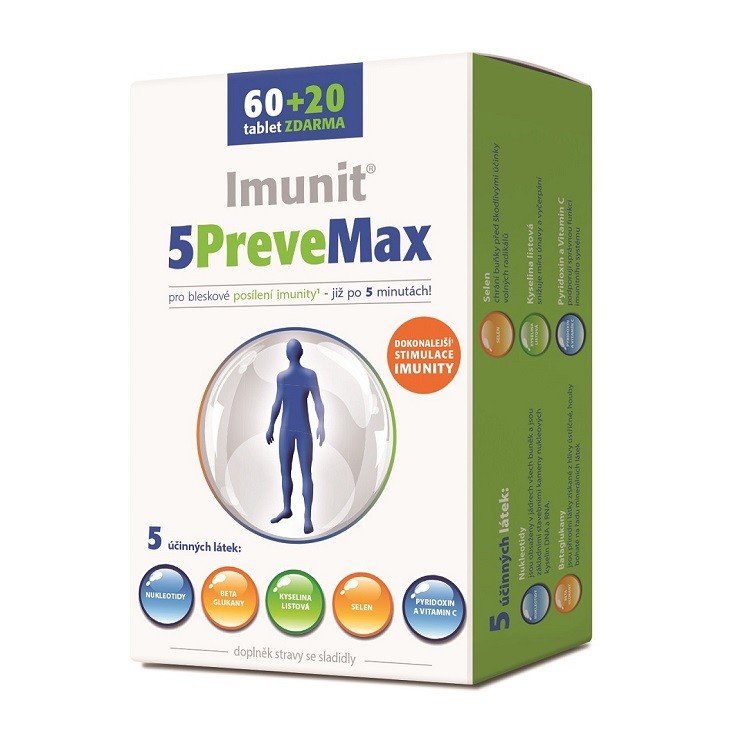 Simply You Imunit 5PreveMax nukleotidy+betaglukan 80 tablet