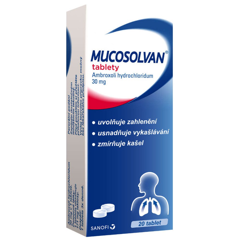 Mucosolvan por.tbl.nob. 20 x 30 mg