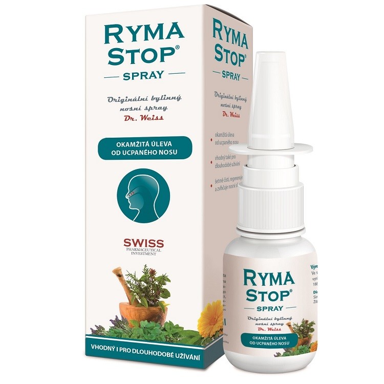 Dr.Weiss RymaSTOP bylinný nosní sprej 30 ml